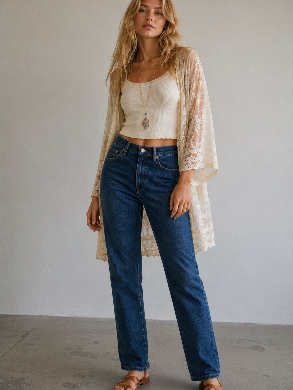 NWT Everlane The High Rise Slim Jean Women’s 27 Dark Wash Organic Cotton